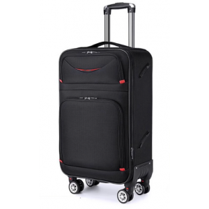 Oxford cloth luggage, scratch-resistant, pressure-resistant, silent casters, expandable, water-resistant, large capacity, trolley case